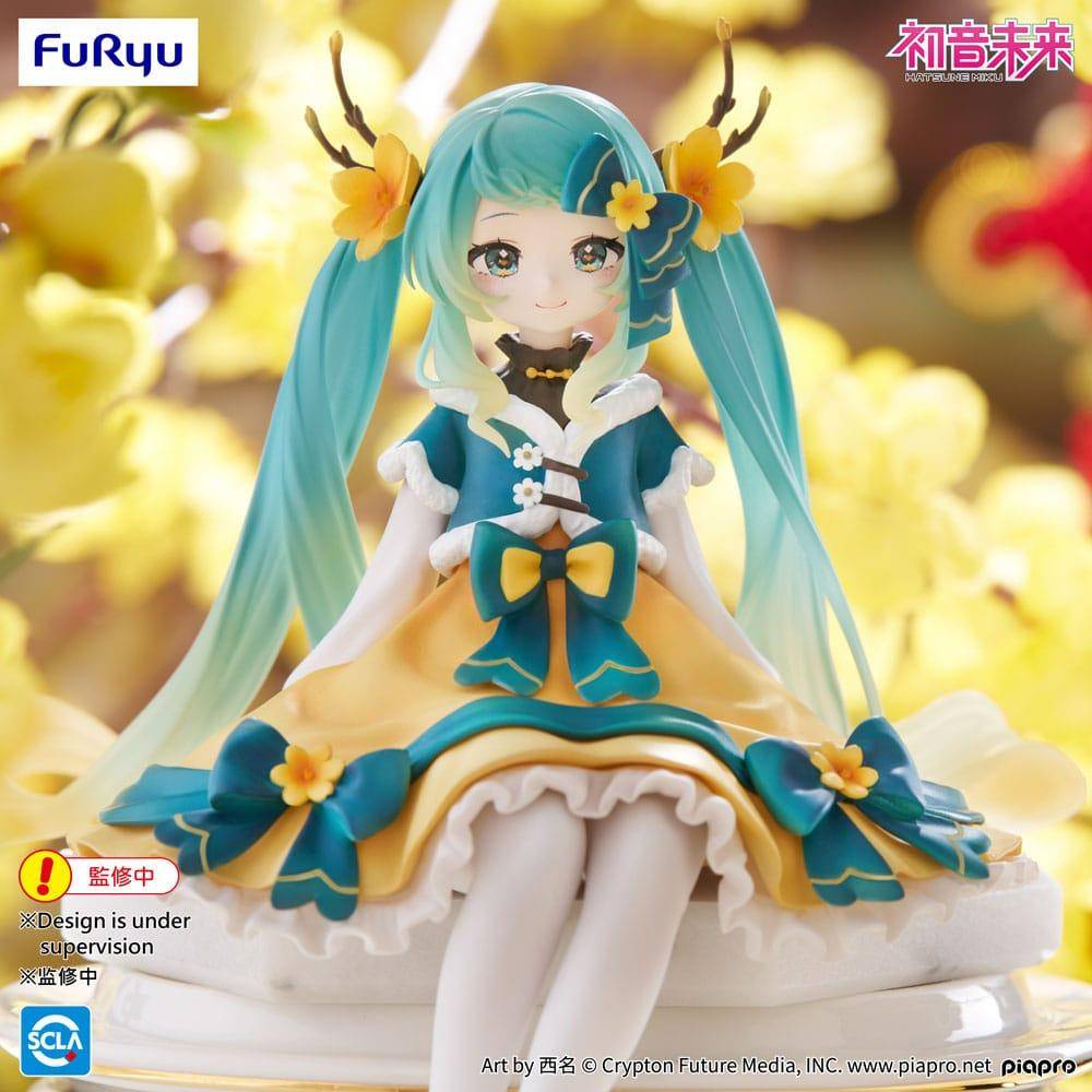 Hatsune Miku - Noodle Stopper Statue Chinese New Year - 14 cm