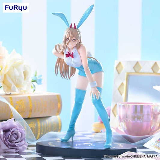 Chainsaw Man - Statue Power BiCute Bunnies blau - 30 cm
