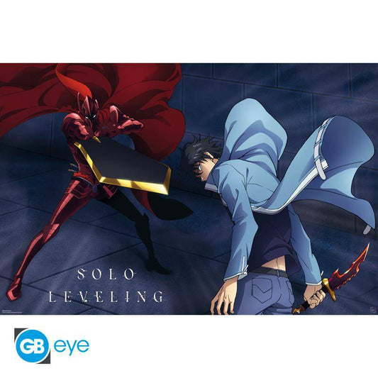 Solo Leveling - Poster Jinwoo & Igris - 91,5 x 61 cm