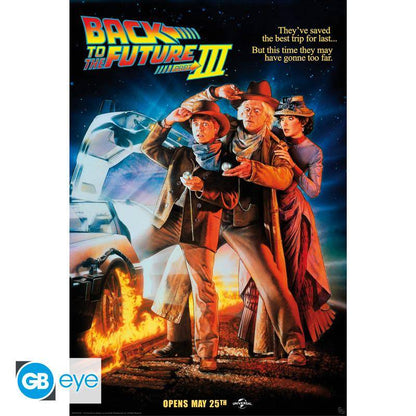Zurück in die Zukunft - Poster Film 3 - 91,5 x 61 cm