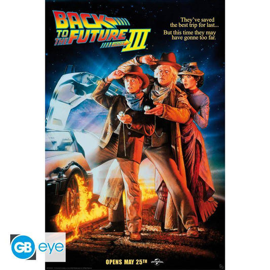 Zurück in die Zukunft - Poster Film 3 - 91,5 x 61 cm