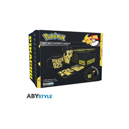 Pokemon - Geschenkset Pikachu Tasse + Untersetzer