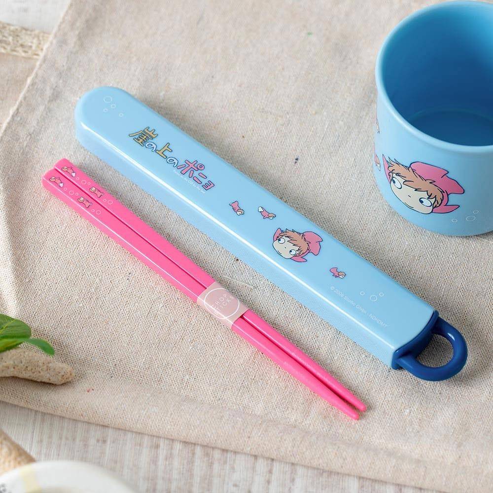 Studio Ghibli - Essstäbchen mit Box Ponyo in the Sea - 16 cm