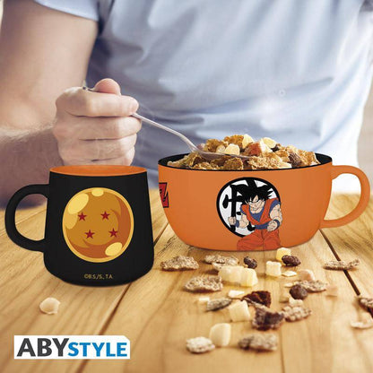 Dragon Ball - Geschenk Set Frühstück Tasse & Schüssel