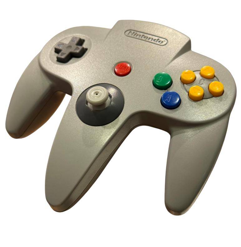 N64 - Controller, neuer Stick - Grau (Gebraucht)