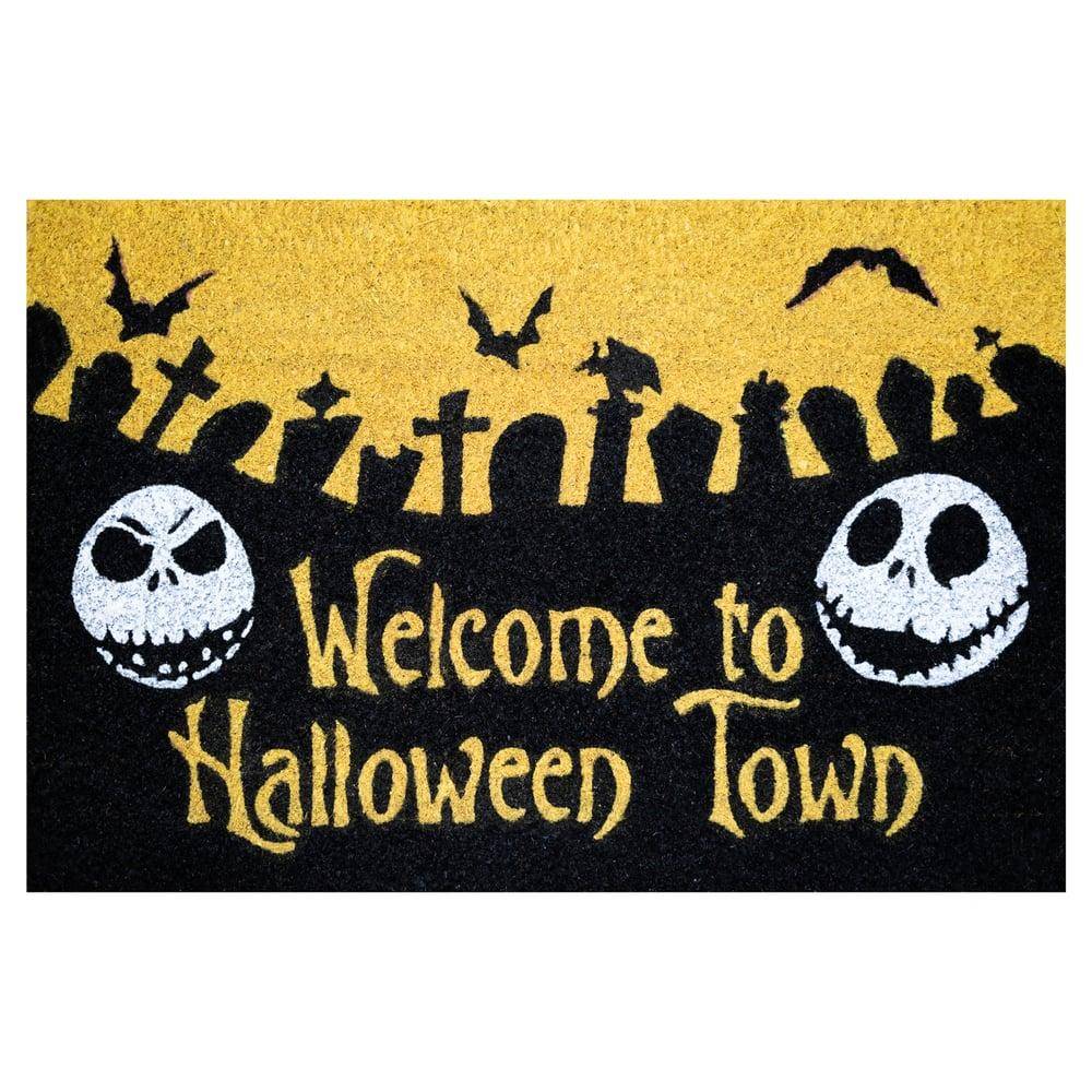 Nightmare before Christmas - Fußmatte Welcome to Halloween Town - 60 x 40 cm