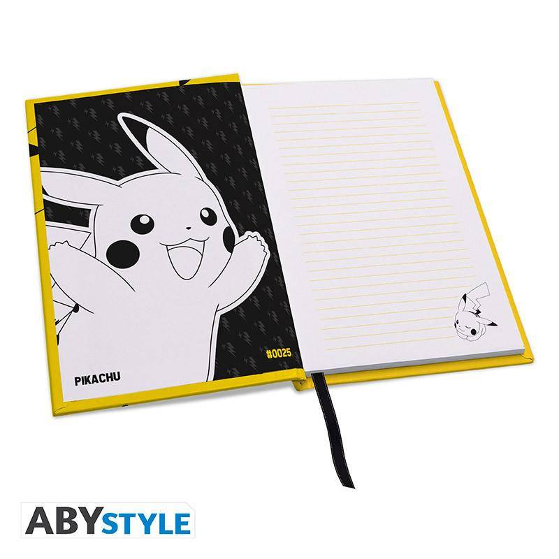 Pokemon - Notizbuch Plüsch Pikachu