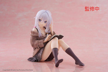 Wandering Witch: The Journey of Elaina - Statue Elaina Book reading - 13 cm