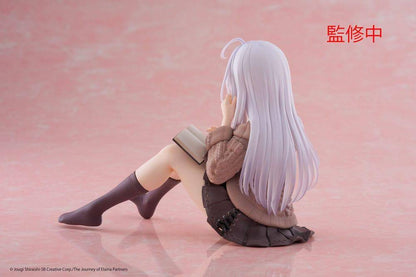 Wandering Witch: The Journey of Elaina - Statue Elaina Book reading - 13 cm
