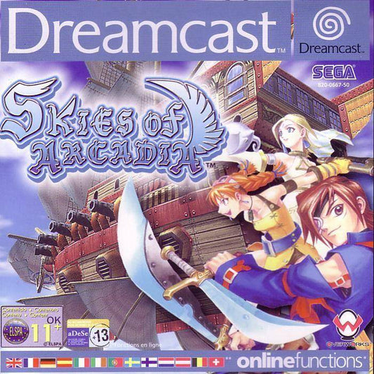 SEGA Dreamcast - Skies Of Arcadia (Gebraucht)