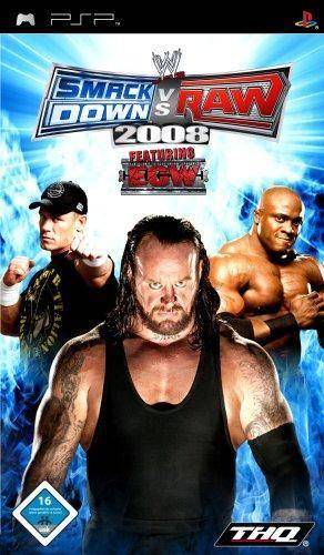 PSP - WWE SmackDown VS Raw 2008 - Nur Disc (Gebraucht)