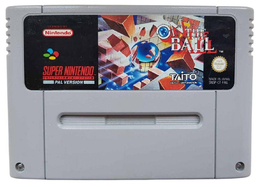 SNES - On The Ball - Nur Modul (Gebraucht)