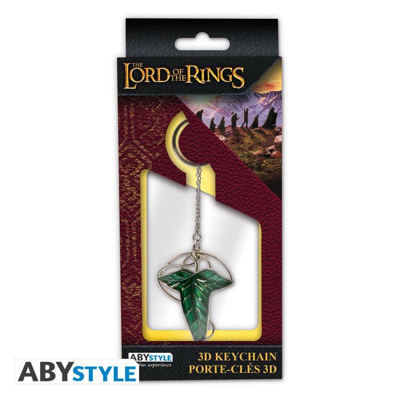 Der Herr der Ringe - 3D Schlüsselanhänger Loriens Blatt