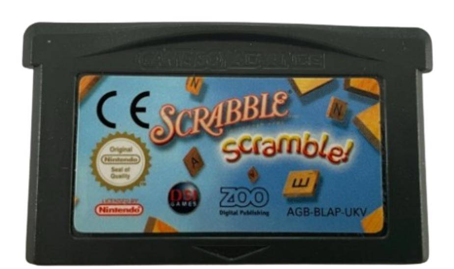 GBA - Scrabble Scramble - Nur Modul (Gebraucht)