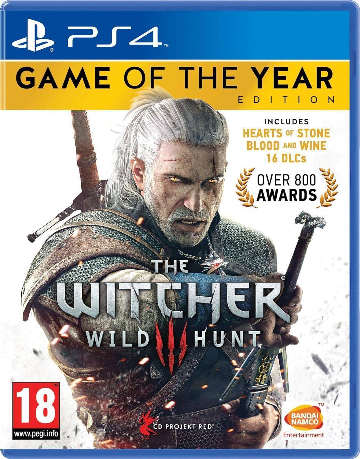 PS4 - The Witcher 3 Wild Hunt GOTY - Nur Disc (Gebraucht)