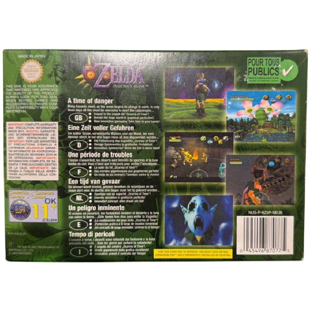 N64 - The Legend Of Zelda Mayoras Mask - Mit OVP (Gebraucht)