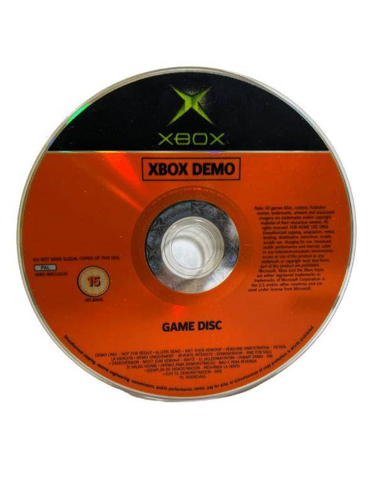 XBOX - XBOX Demo Game Disc Orange - Nur Disc (Gebraucht)