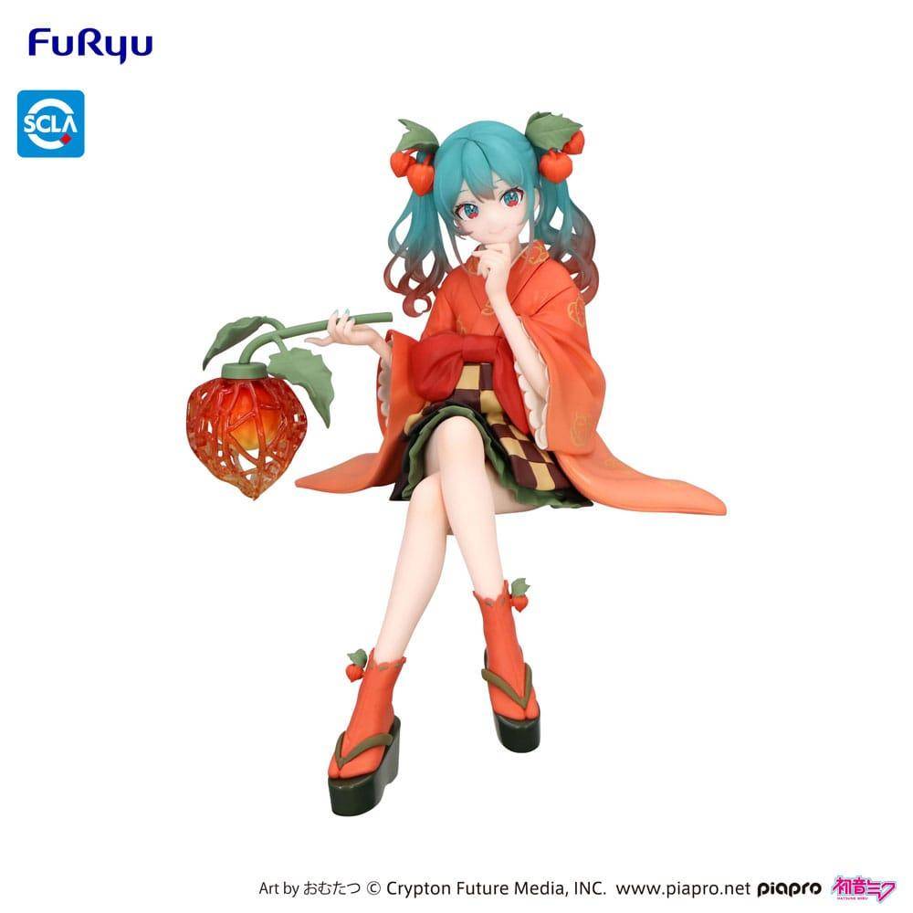 Hatsune Miku - Noodle Stopper Statue Hatsune Miku Winter Cherry - 15 cm