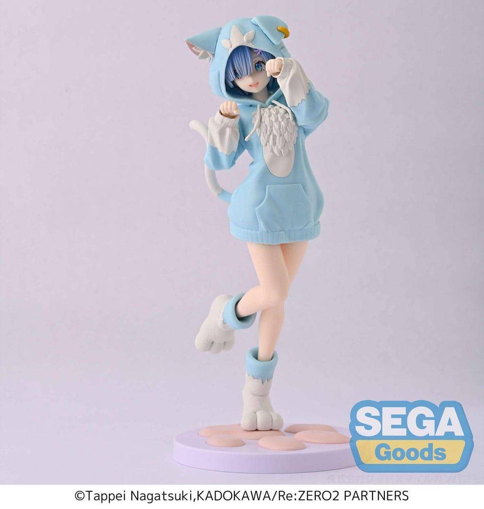 Re:Zero - Statue Rem Fluffy Puck - 21 cm - Ohne OVP (Gebraucht)