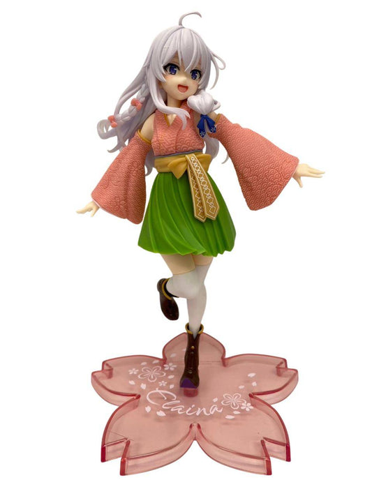 Wandering Witch: The Journey of Elaina - Statue Elaina Japanese Kimono - 20 cm - Ohne OVP (Gebraucht)