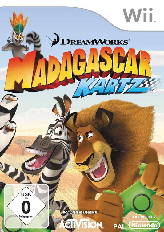 Wii - Madagascar Kartz - Nur Disc (Gebraucht)