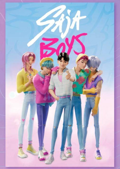 KPop Demon Hunters - Poster Saja Boys - 91,5 x 61 cm