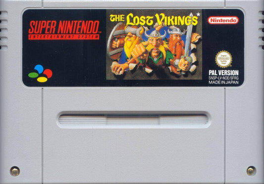 SNES - The Lost Vikings- Nur Modul (Gebraucht)
