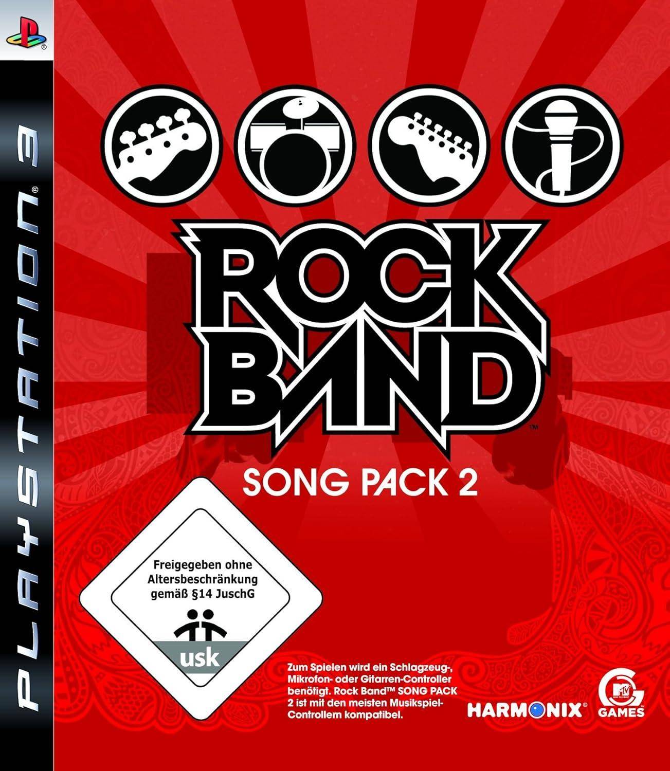 PS3 - Rock Band Song Pack 2 (Gebraucht)