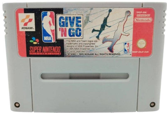 SNES - NBA Give N Go - Nur Modul (Gebraucht)