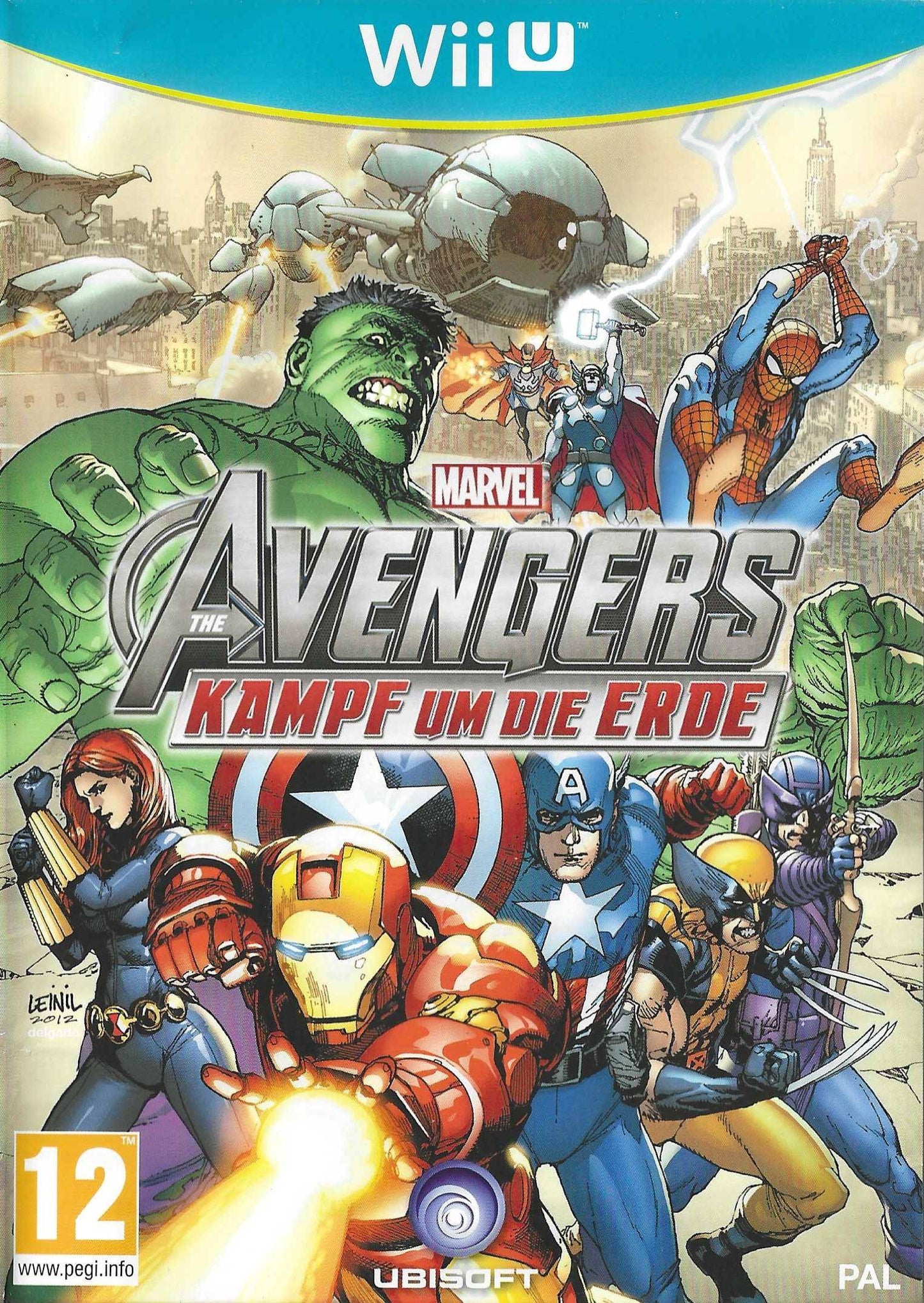 Wii U - Marvel Avengers Kampf Um Die Erde - Nur Disc (Gebraucht)