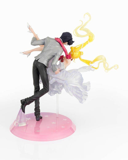 Sailor Moon - Statue Sailor Moon & Tuxedo Mask - 24 cm
