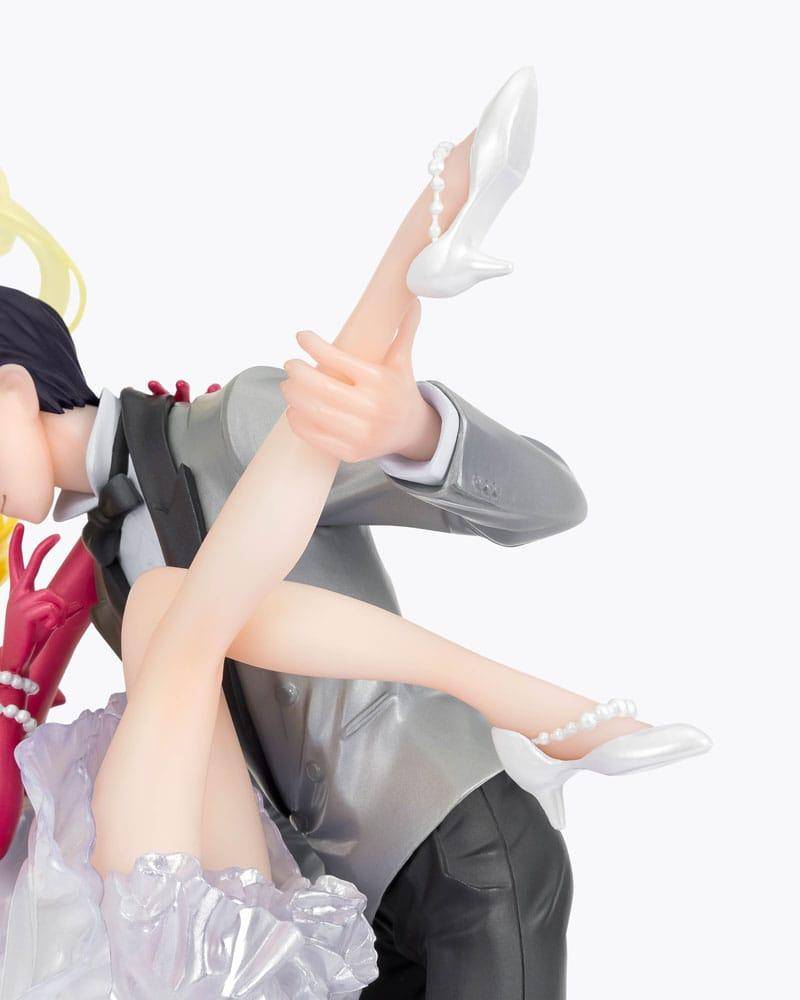 Sailor Moon - Statue Sailor Moon & Tuxedo Mask - 24 cm