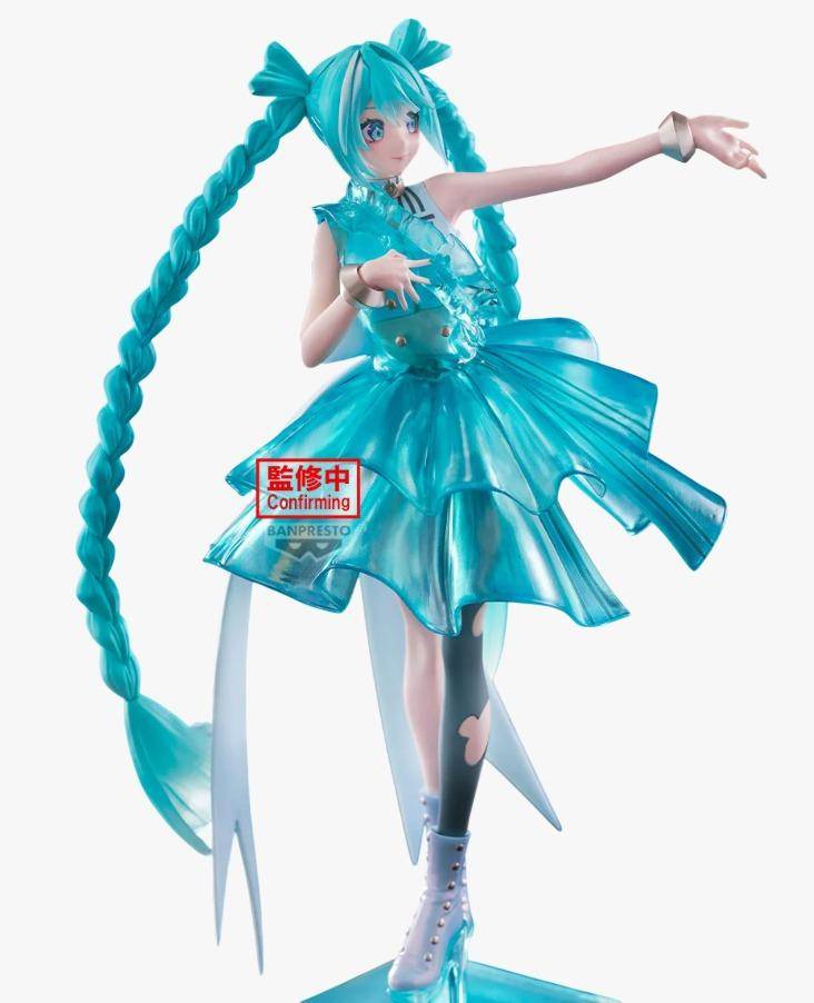 Hatsune Miku - Statue Hatsune Miku Blue Gem - 28 cm