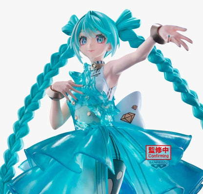 Hatsune Miku - Statue Hatsune Miku Blue Gem - 28 cm