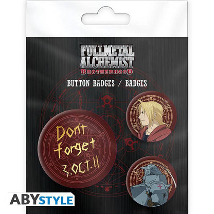 Fullmetal Alchemist - Button Set Brüder