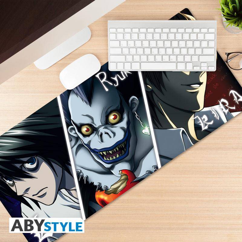 Death Note - Mousepad L, Ryuk & Kira - 90 x 40 cm