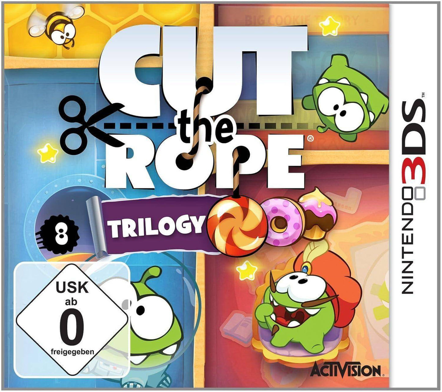 3DS - Cut The Rope Trilogy - Nur Modul (Gebraucht)