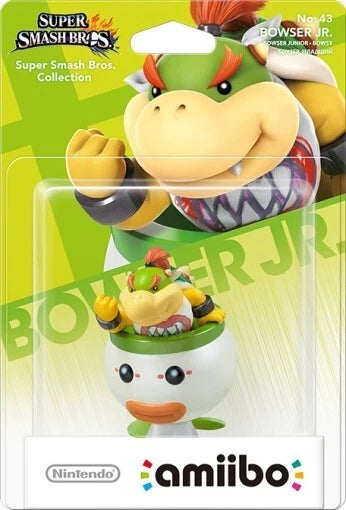 Amiibo - Super Smash Bros. Collection No. 43 Bowser Jr. - Mit OVP (Sealed)