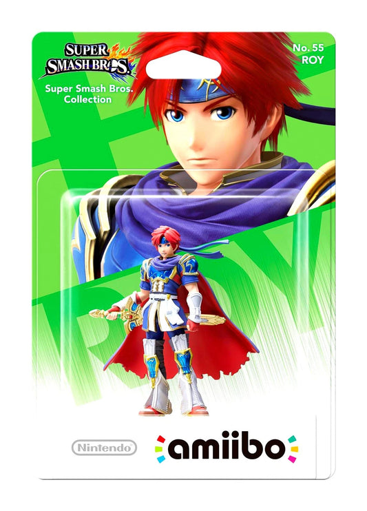 Amiibo - Super Smash Bros. Collection No. 55 Roy - Mit OVP (Sealed)