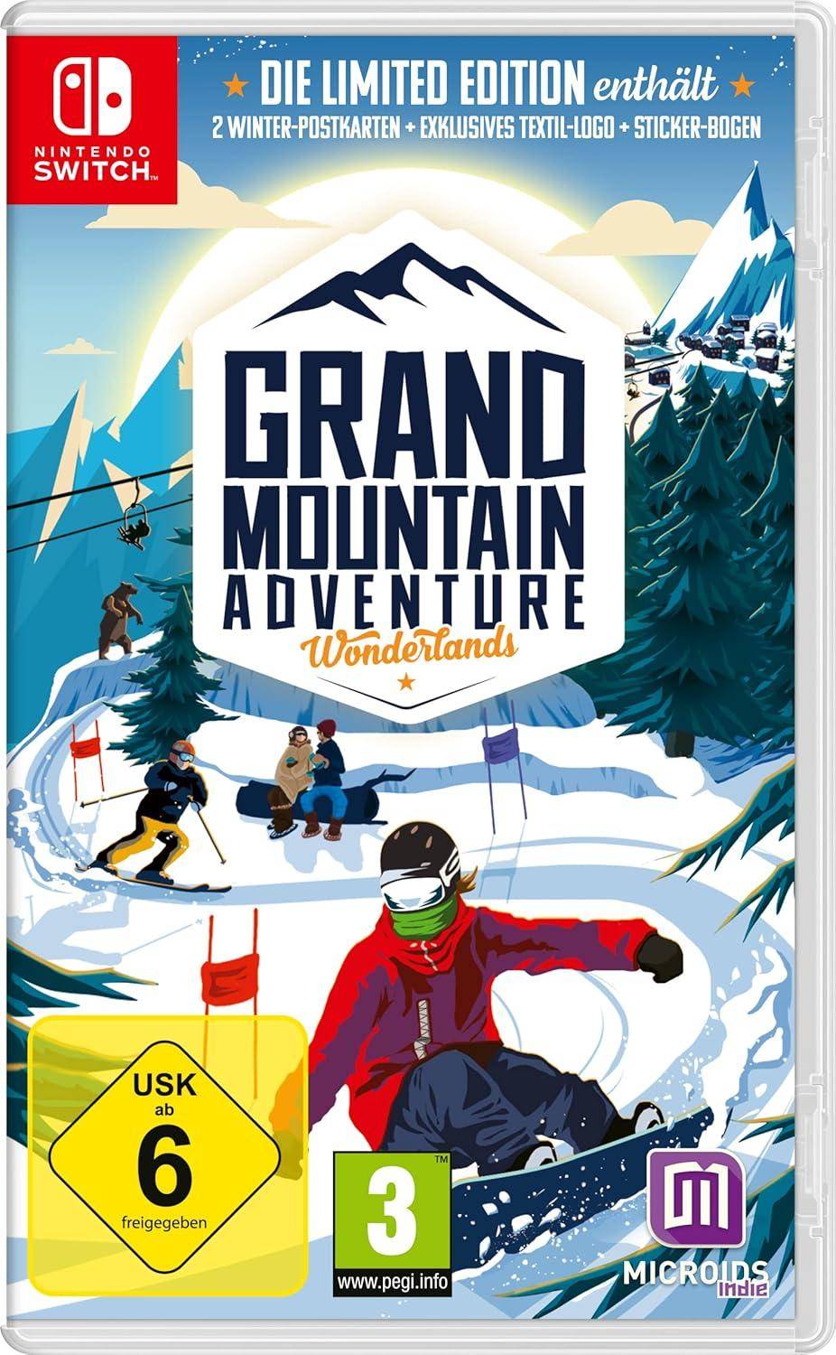 Switch - Grand Mountain Adventure Wonderlands Limited Edition (Sealed)