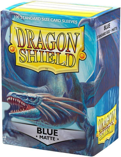 Dragon Shield - Kartenhüllen Standard Größe - Blau Matt - 100 Stk