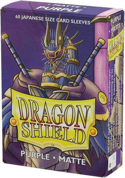 Dragon Shield - Kartenhüllen Japanische Größe - Lila Matt - 60 Stk