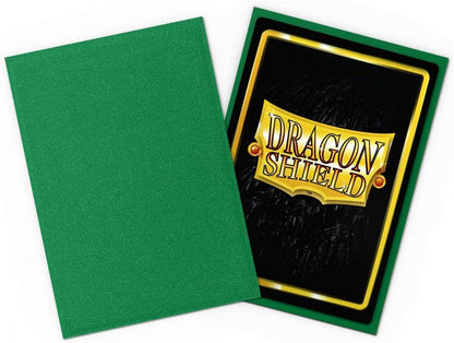 Dragon Shield - Kartenhüllen Japanische Größe - Smaragd-Grün Matt - 60 Stk