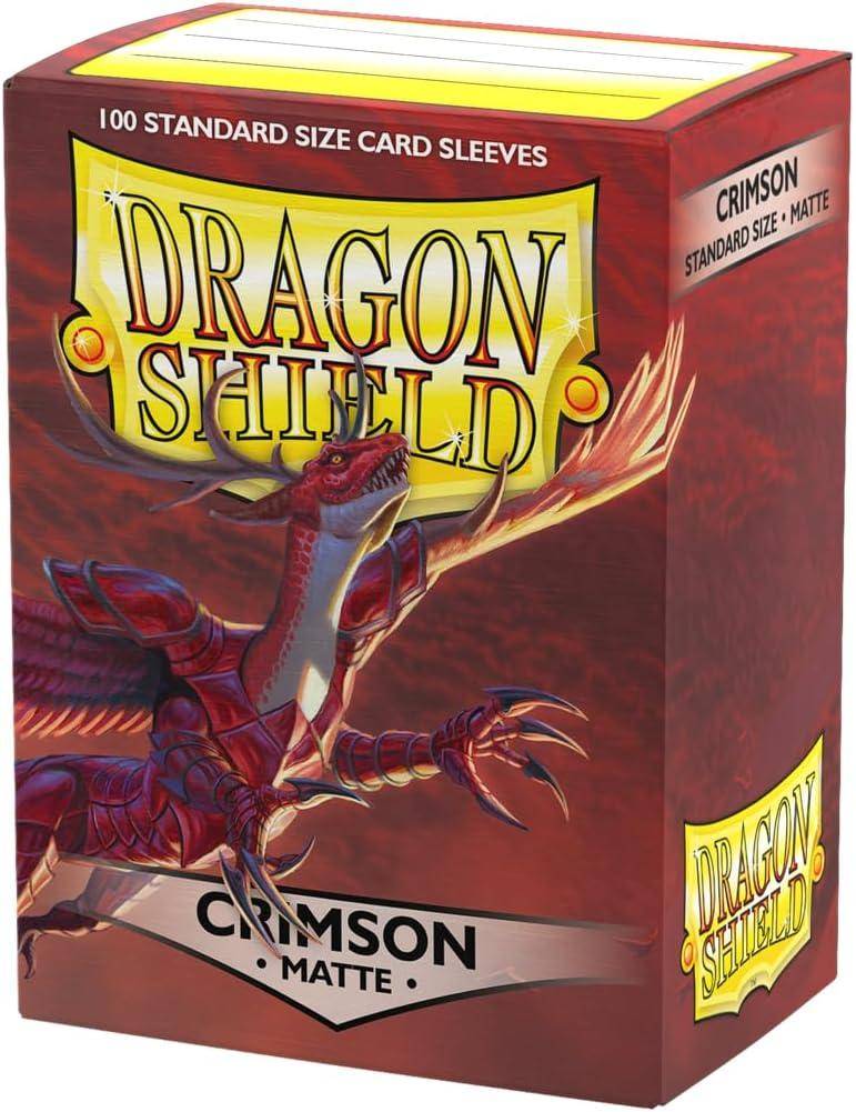 Dragon Shield - Kartenhüllen Standard Größe - Purpur-Rot Matt - 100 Stk