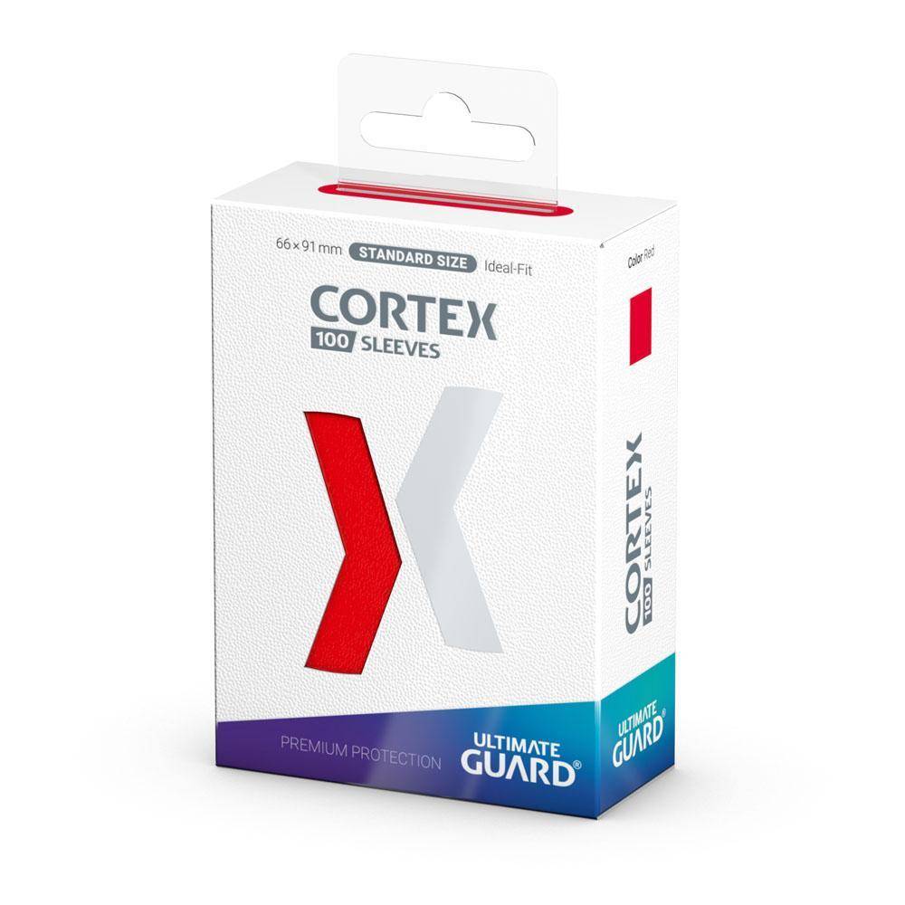 Ultimate Guard - Kartenhüllen Cortex Standardgröße - Rot - 100 Stk