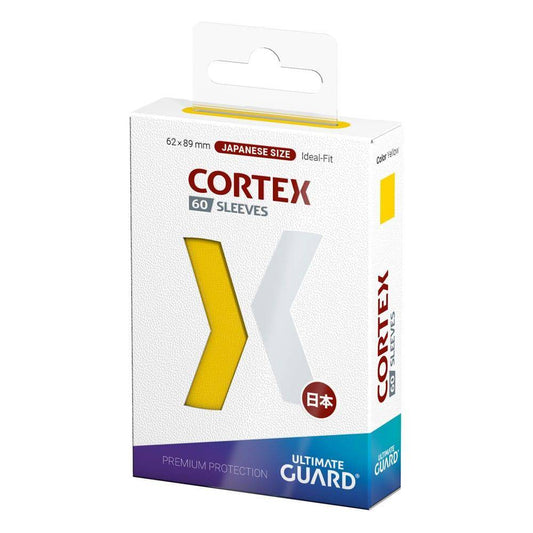 Ultimate Guard - Kartenhüllen Cortex Japanische Größe - Gelb - 60 Stk