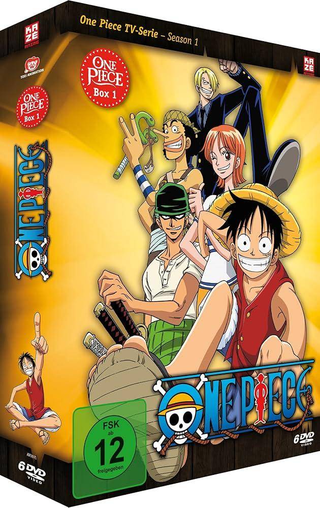 One Piece - Box 1 - Folgen 1 - 30 - DVD (Gebraucht)