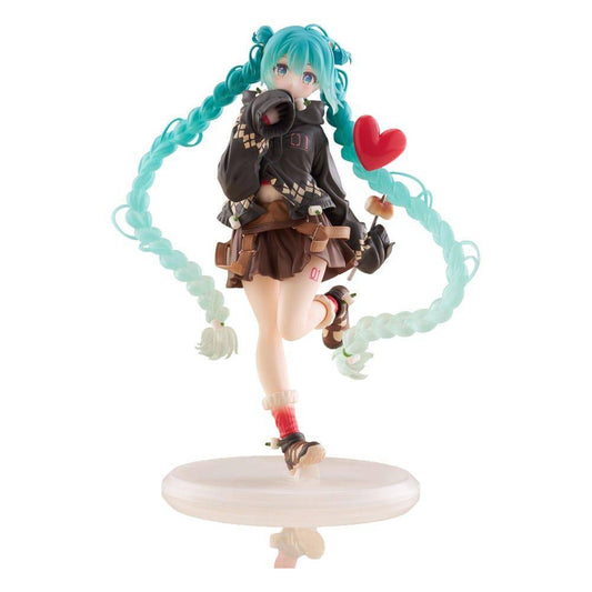 Hatsune Miku - Statue Hatsune Miku Outdoor - 18 cm