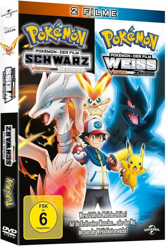 Pokémon - 2 Filme Kollektion - Victini und Reshiram / Victini und Zekrom - DVD (Gebraucht)