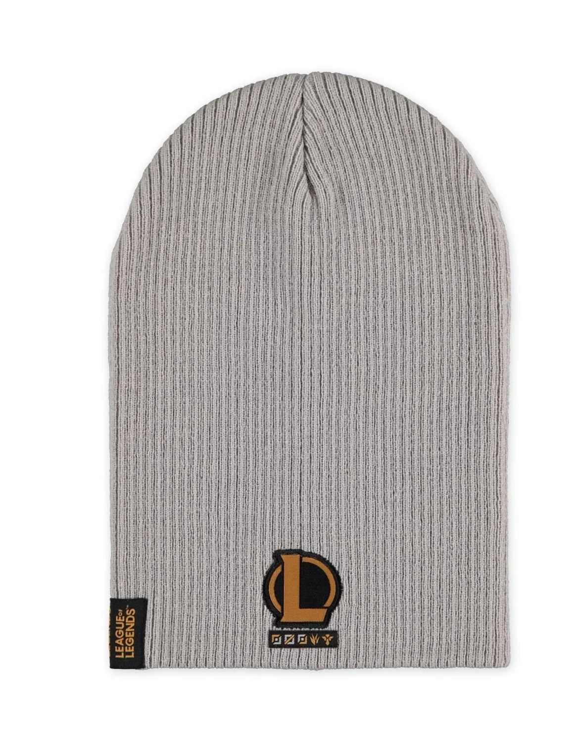 League of Legends - Haube Logo grau